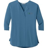 20-LK5433, X-Small, Dusty Blue, Left Chest, Elite Therapy Solutions.
